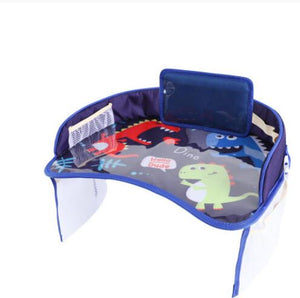 Children's toys storage waterproof table pouch car storage table dining table tray waterproof toy table